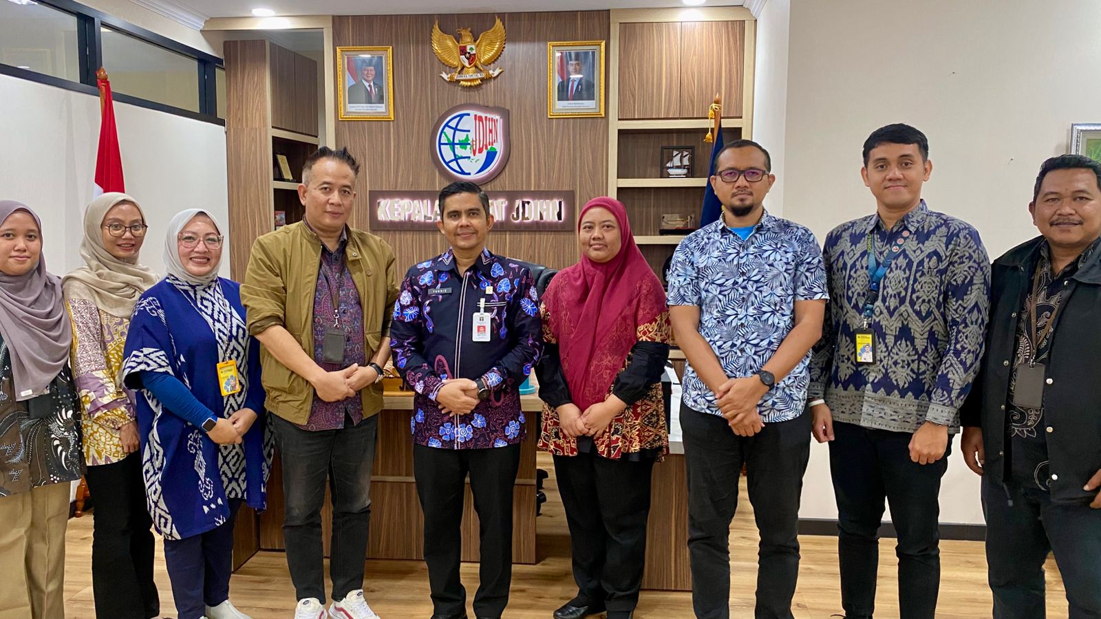 Tingkatkan Kualitas Pengelolaan Dokumentasi Hukum dan Pendalaman Terkait Variabel Penilaian e-report, Pengelola JDIH Kemnaker Sambangi BPHN